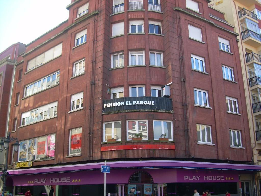 Pension El Parque Aviles Exterior photo